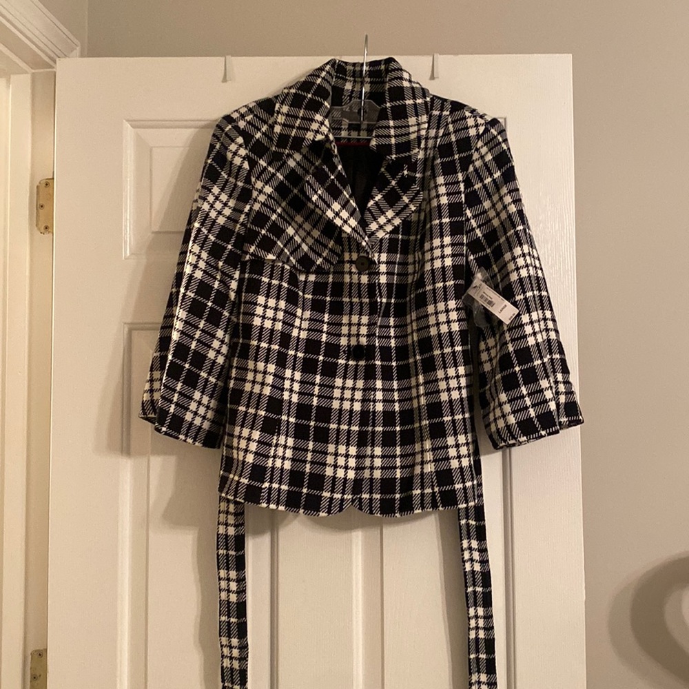 Houndstooth jacket
